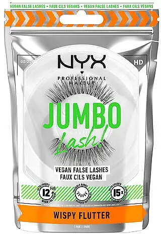 NYX Professional Makeup Jumbo Lash! Vegan False Lashes Wispy Flutter 14890394