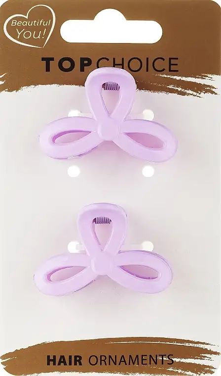 Hårspænder, 23040+1, 2 stk, lilla 52667255