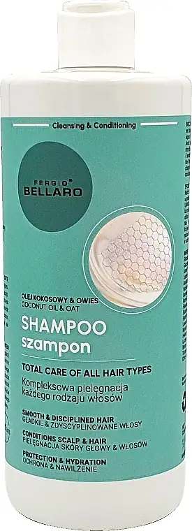 Shampoo til alle hårtyper med kokos- og havreolie 41233020