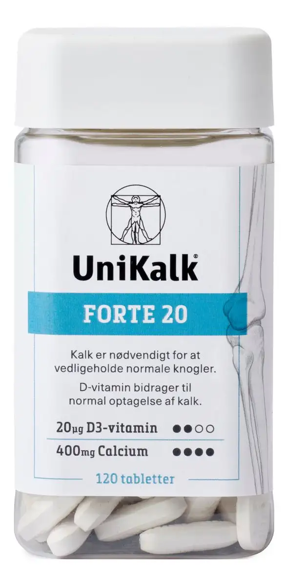 Unikalk Forte 20 - 120 tabl.