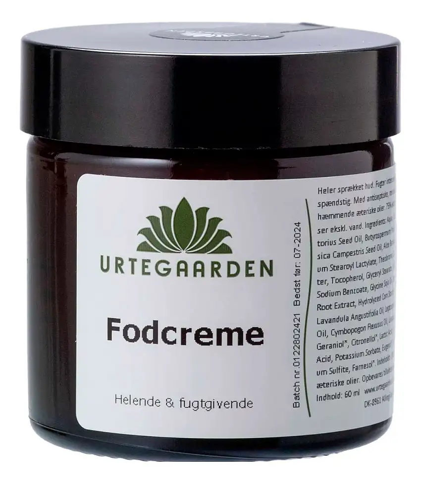 Urtegaarden Fodcreme - 50 ml.