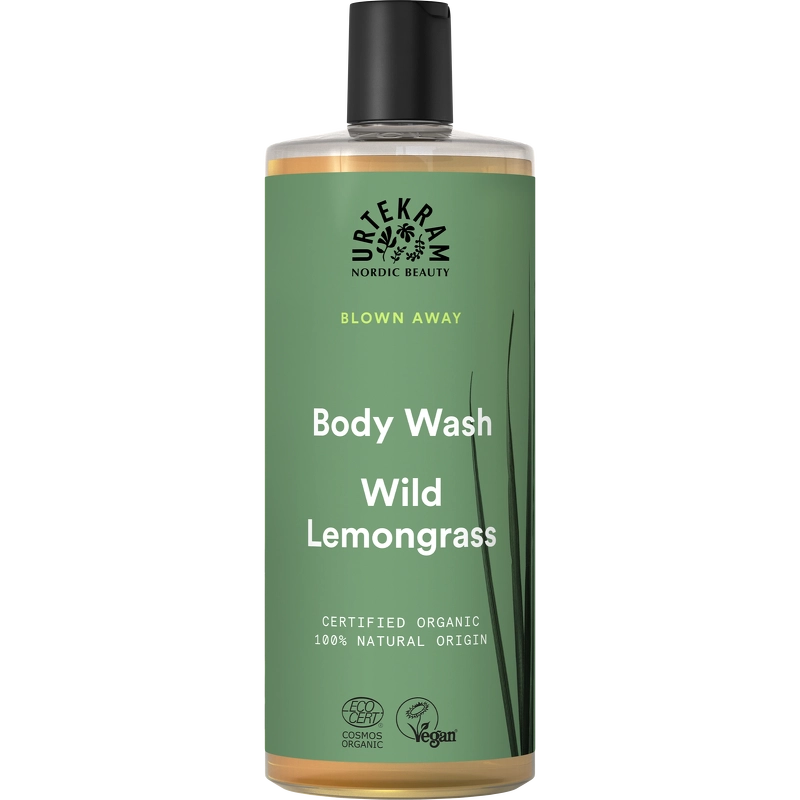 Urtekram Blown Away Body Wash Wild Lemongrass 500 ml