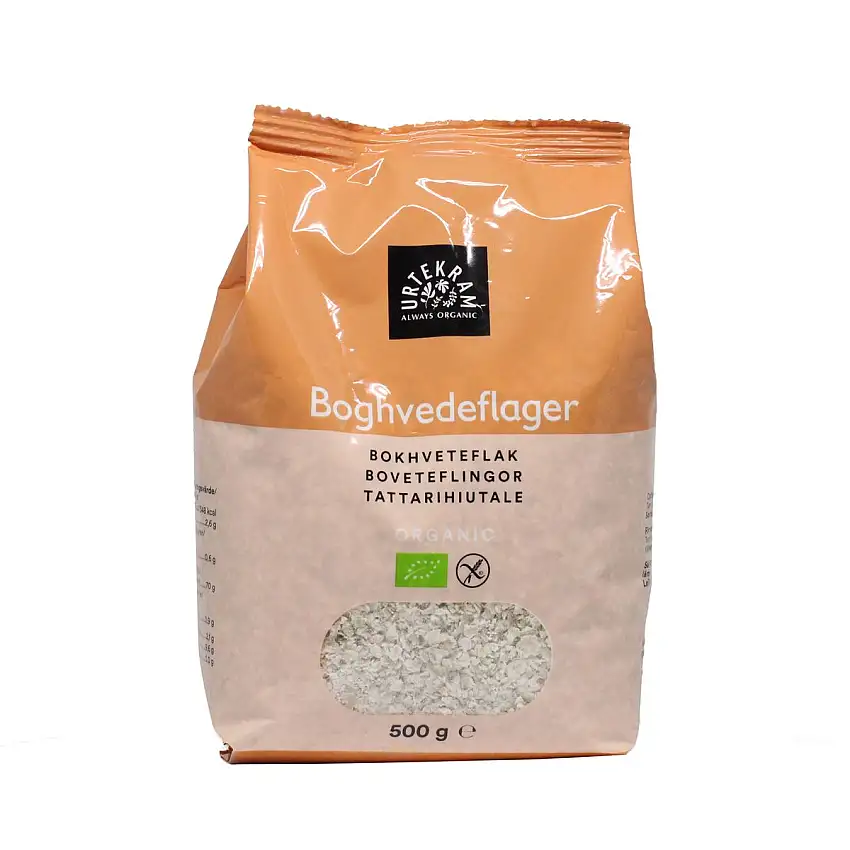 Urtekram Boghvedeflager Ø - 500 g