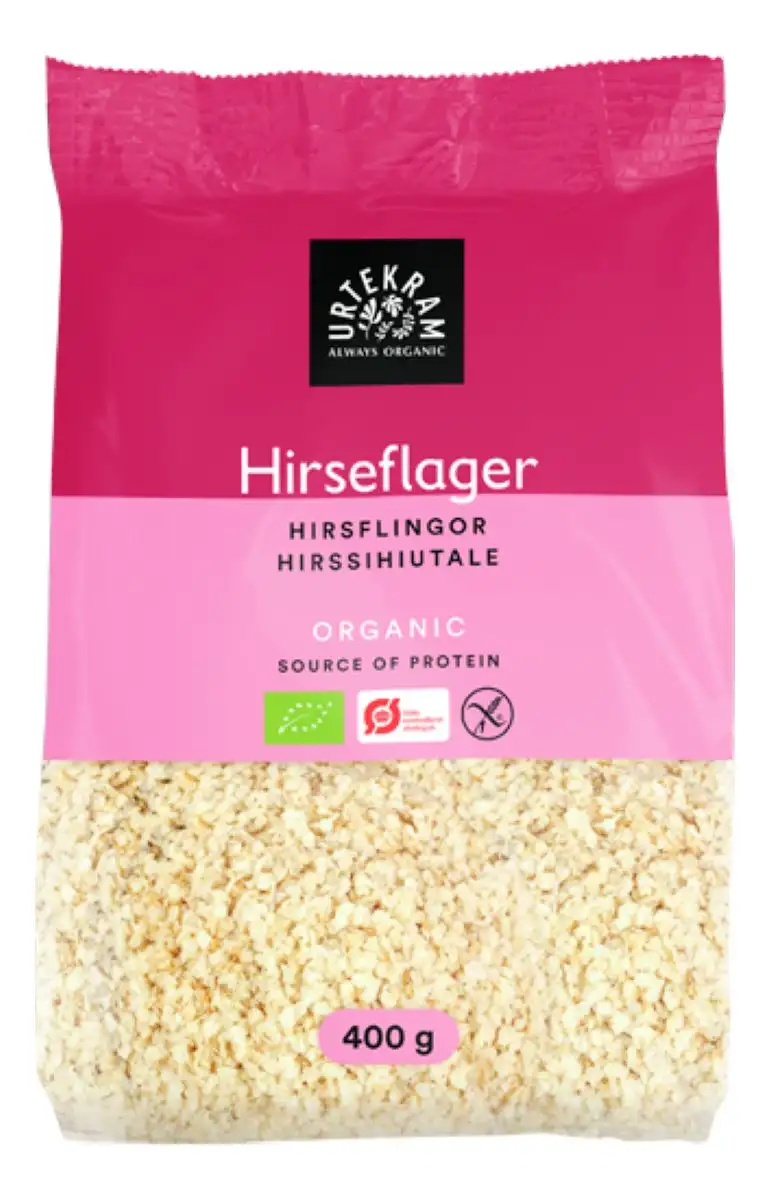 Urtekram Hirseflager Ø - 400 g