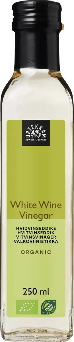 Urtekram Hvidvinseddike Ø - 250 ml.