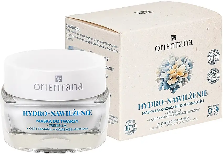 Maske til beroligelse og eliminering af urenheder i ansigtshuden 84901020