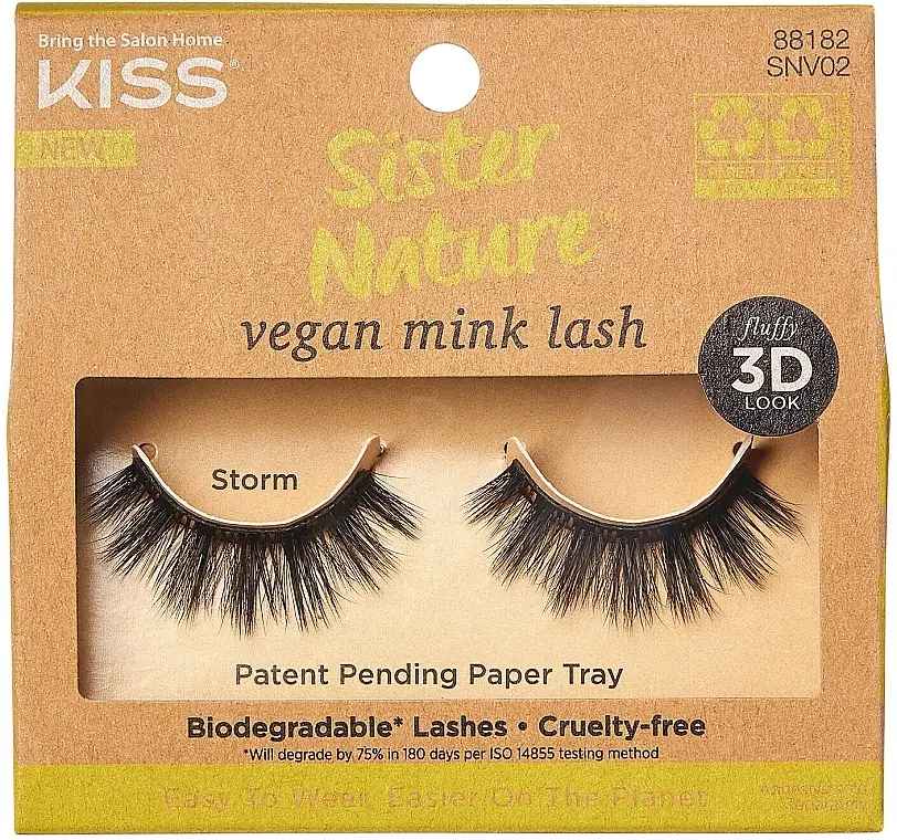 Kiss Sister Nature Vegan Mink Storm 93001195