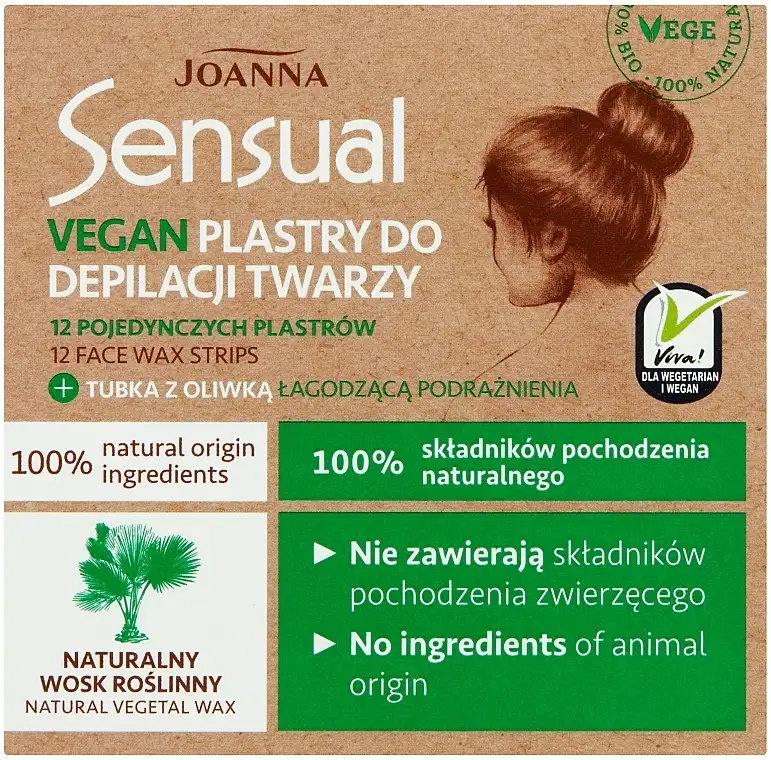 Hårfjerningsmidler veganske voksstrimler til ansigt 73292631