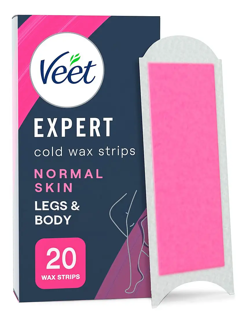 Veet Easy Gel Wax Strips Til Krop & Ben - 20 stk.