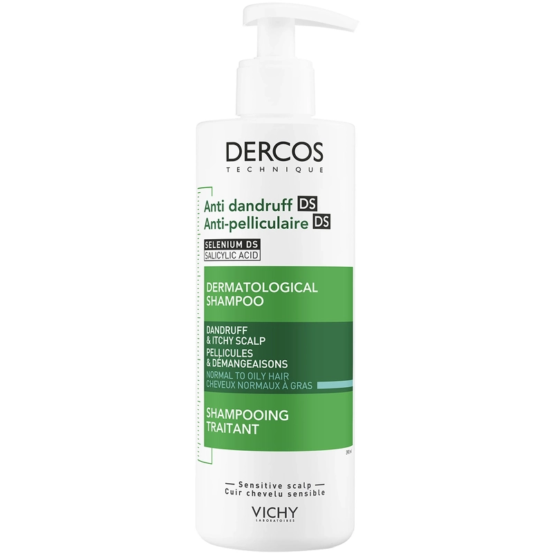 Vichy Dercos Technique Anti-Dandruff Shampoo Normal/Oily Hair 390 ml