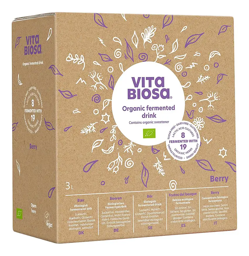 Vita Biosa Bær Ø Bag-in-box - 3 liter