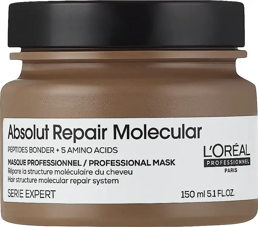 Professionel koncentreret skyllemaske til molekylær restaurering af beskadiget hårstruktur 56752011