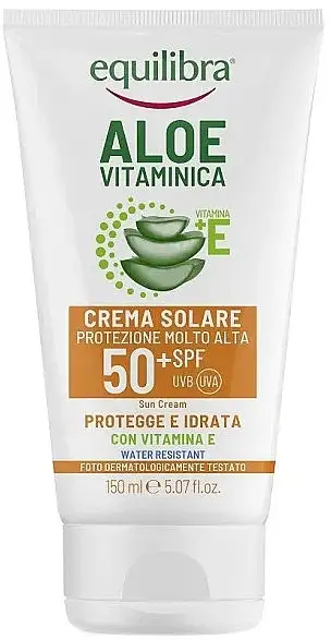 Solcreme med aloe vera og vitamin E 75743456
