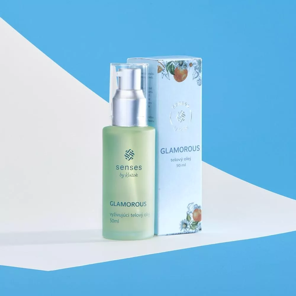 Kvitok Nærende kropsolie SENSES – Glamorous 50ml