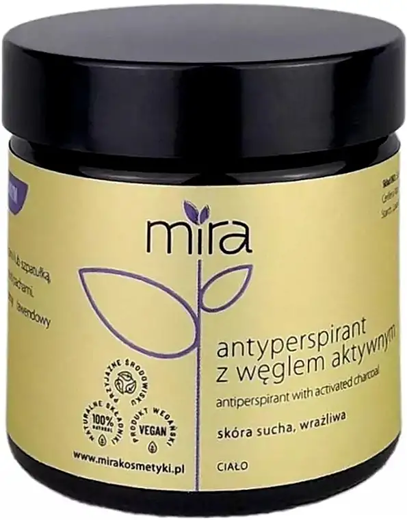 Antiperspirant med aktivt kul 21645397
