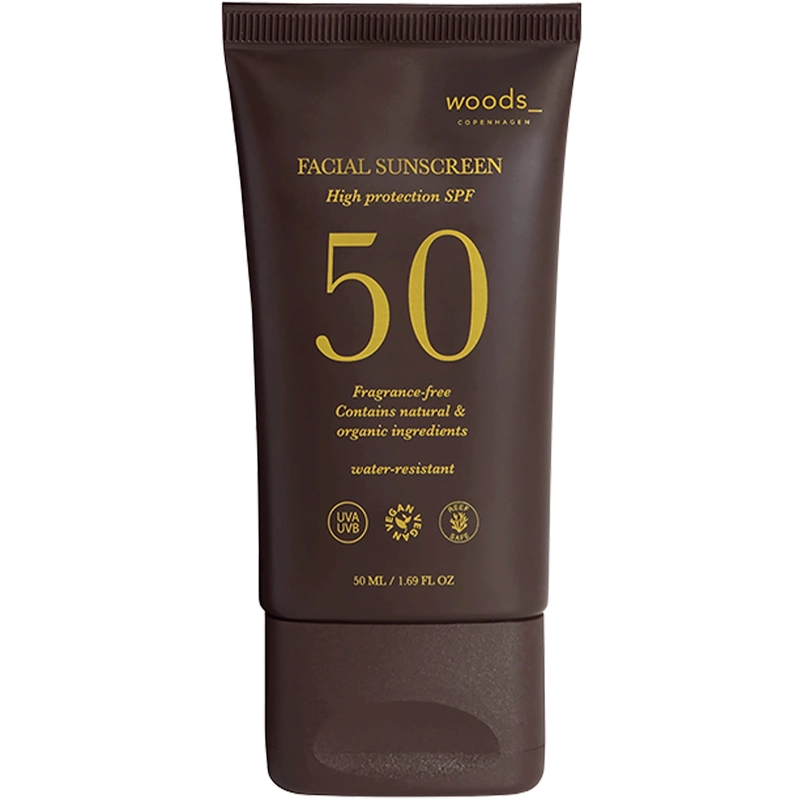 Woods_Copenhagen Facial Sunscreen SPF 50 50 ml