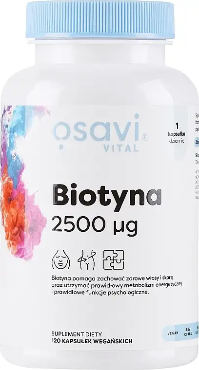 Biotin-kapsler, 2500 mcg 64700670