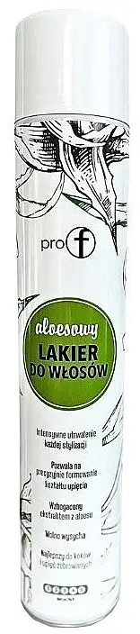 Hårspray med aloe vera 38001219