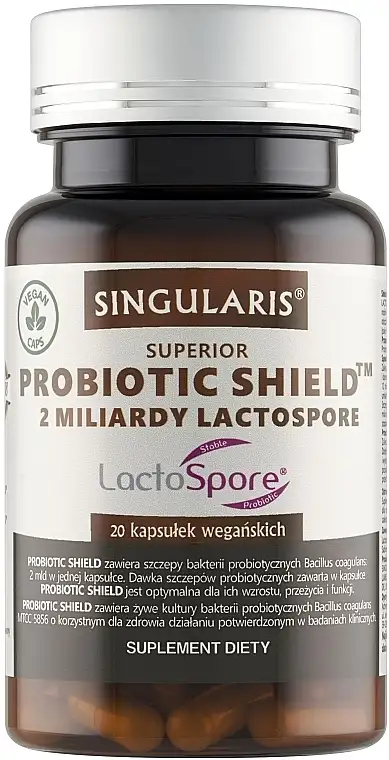 Kosttilskud "Probiotisk Skjold", kapsler 54049908