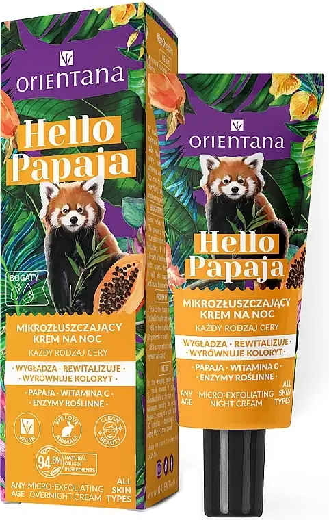 Mikroeksfolierende natcreme med C-vitamin og planteenzymer 75888865