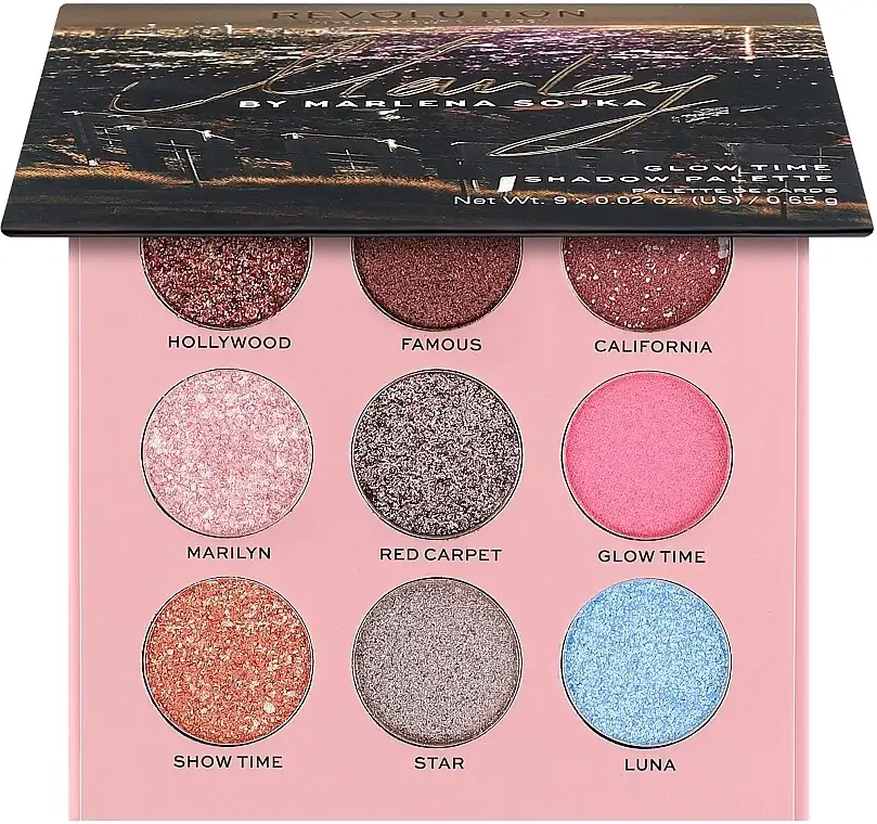 Makeup Revolution Marley Glow Time Shadow Palette 19052947