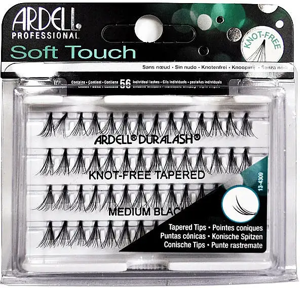 Ardell Soft Touch Duralash Medium Black Tapered Tips 75936877