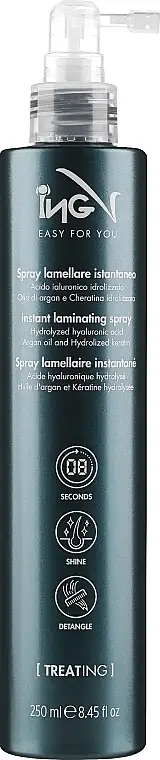 Laminering af hårspray med hyaluronsyre 58428488