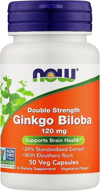 Naturligt supplement Ginkgo Biloba, 120 mg 75146596
