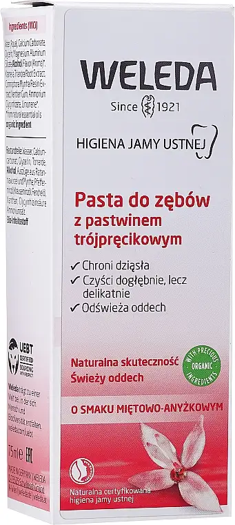 Tandpasta med ratanhia-ekstrakt 40943382