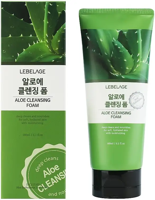 Rensning af aloeekstrakt skum 61456011