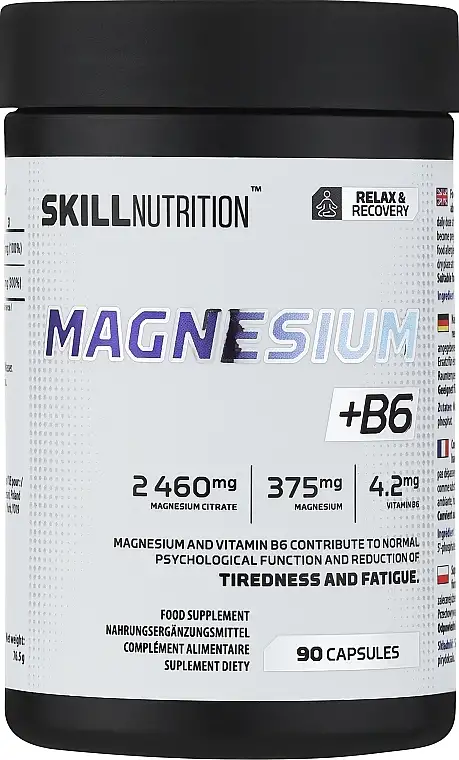 Kosttilskud "Magnesium + B6" 46356772