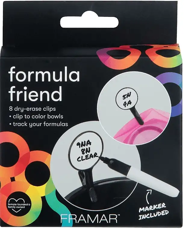 Skålklemmer til farvning, med markør 74126000