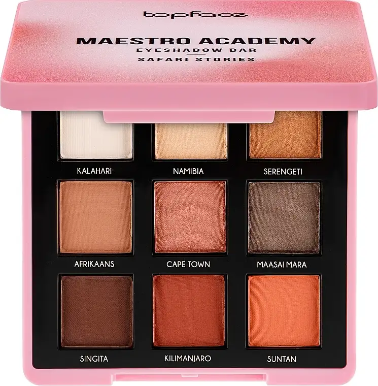 Topface Maestro Academy Eyeshadow Bar 34635388