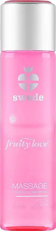 Mousserende jordbærvinmassagegel 35797694