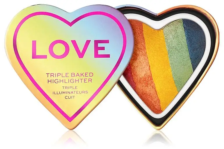 I Heart Revolution Love Triple Baked Highlighter 40277257