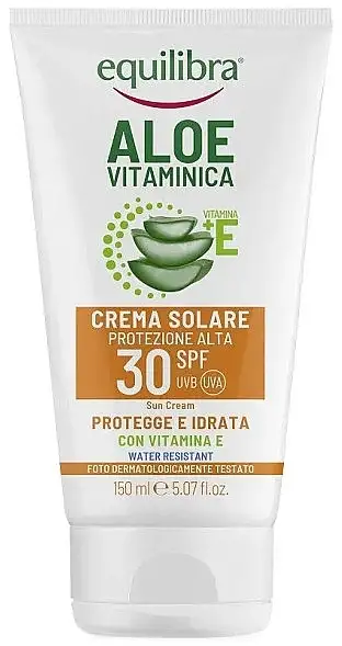 Solcreme med aloe vera og E-vitamin 76988205