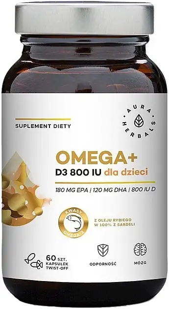 Kosttilskud til børn 'Omega + Vitamin D3 800 IU' 82767416